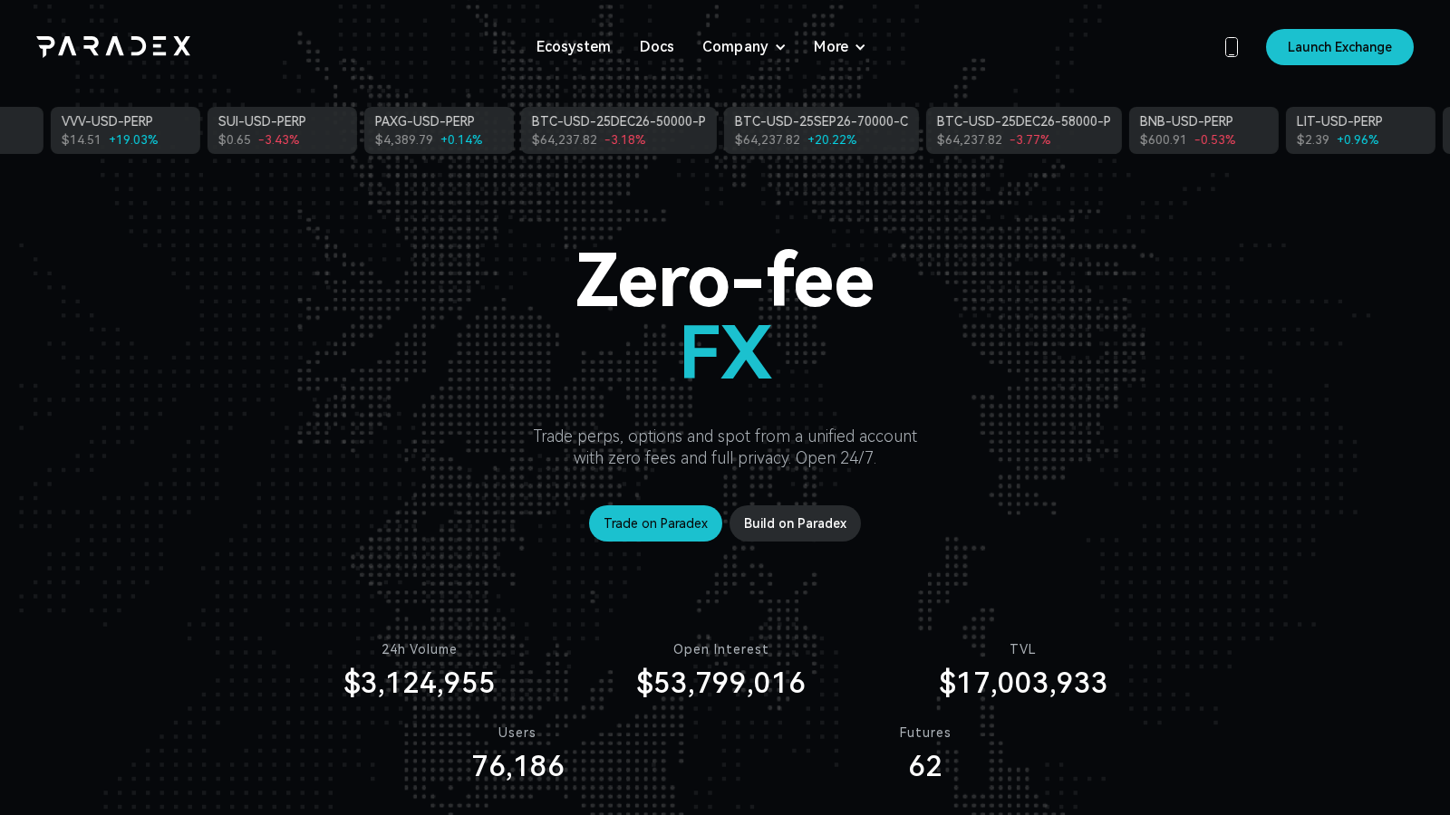 Paradex case study